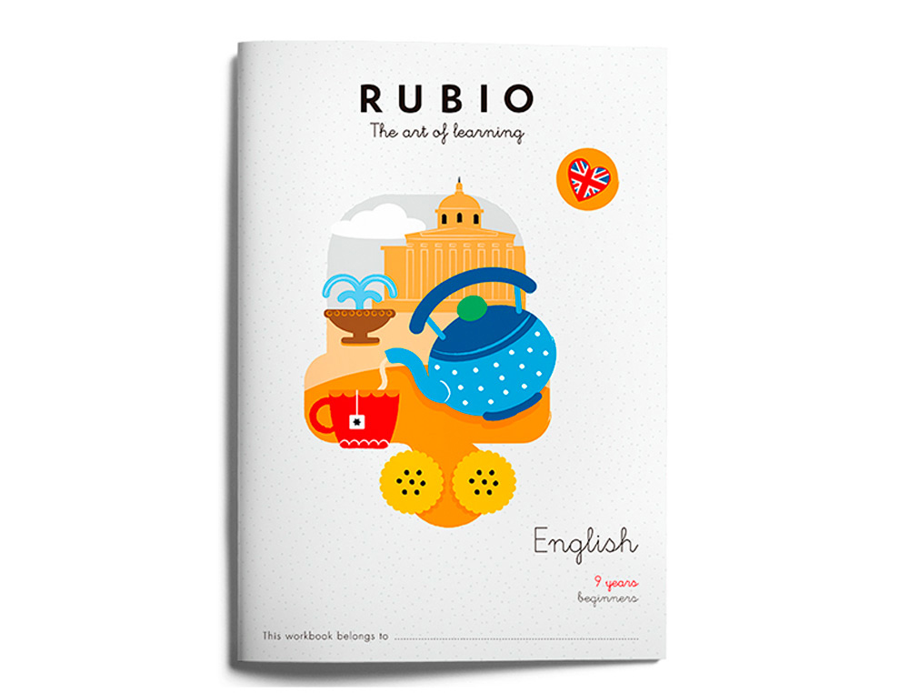 CUADERNO RUBIO ENGLISH 9 YEARS BEGINNERS