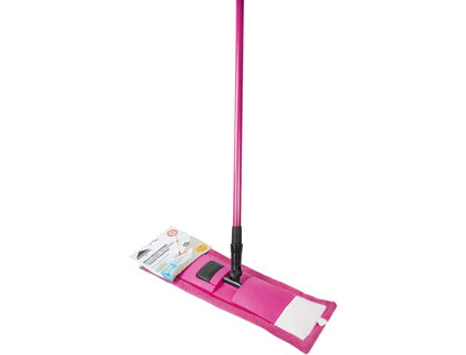MOPA MICROFIBRA BASIC CON MANGO TELESCOPICO ROTACION 360