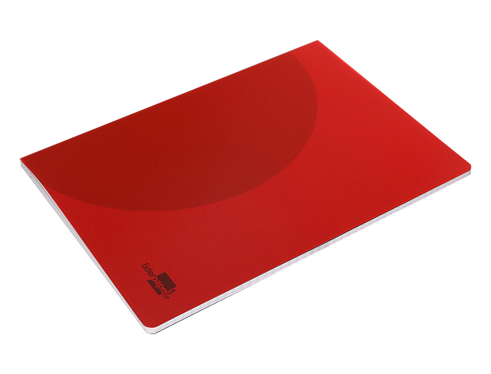 LIBRETA LIDERPAPEL 360 TAPA DE PLASTICO A4 48 HOJAS 90GR CUADRO 3MM CON MARGEN COLORES SURTIDOS