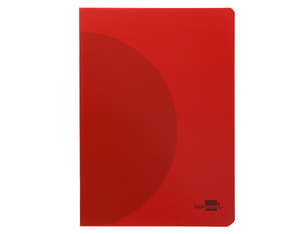 LIBRETA LIDERPAPEL 360 TAPA DE PLASTICO A5 48 HOJAS 90GR RAYADO N46 COLORES SURTIDOS