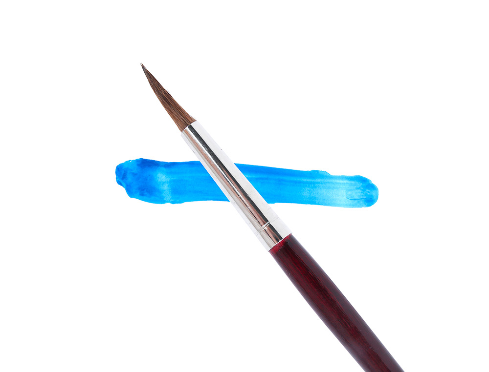 PINCELES ACUARELA LIDERPAPEL N 11 VIROLA CROMADA PELO ENGOMADO