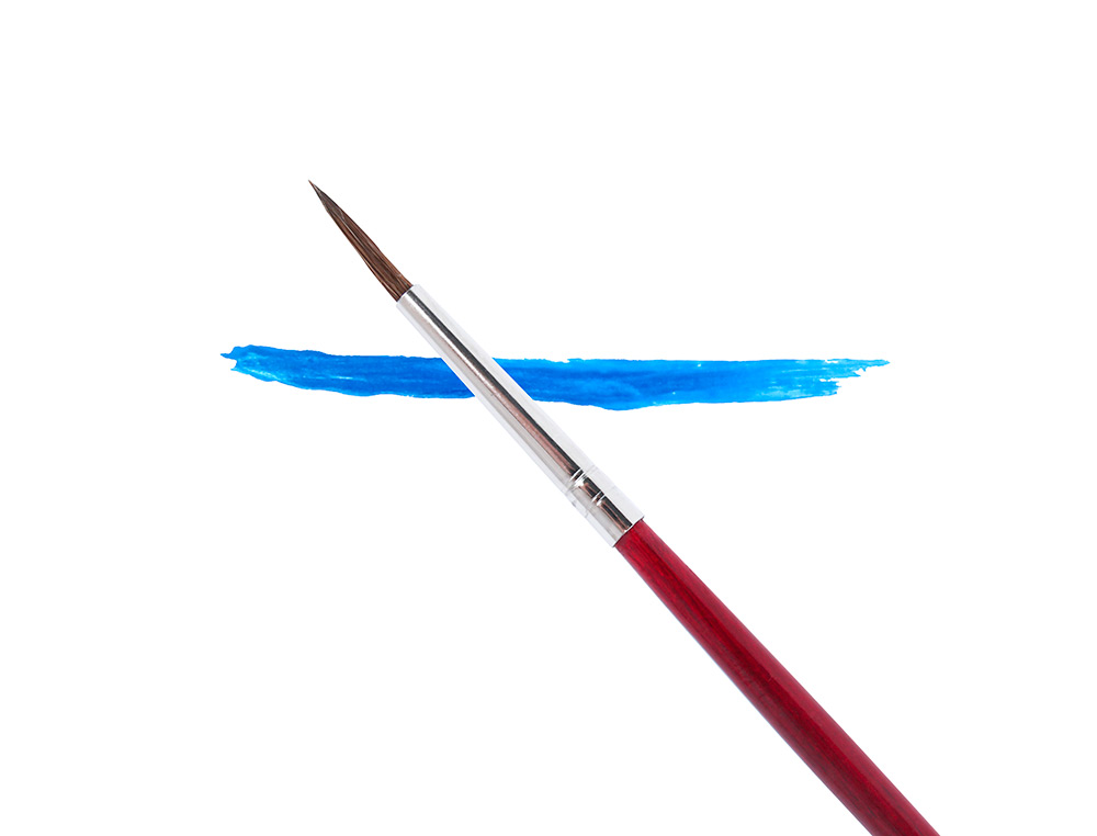 PINCELES ACUARELA LIDERPAPEL Nº3 VIROLA CROMADA PELO ENGOMADO