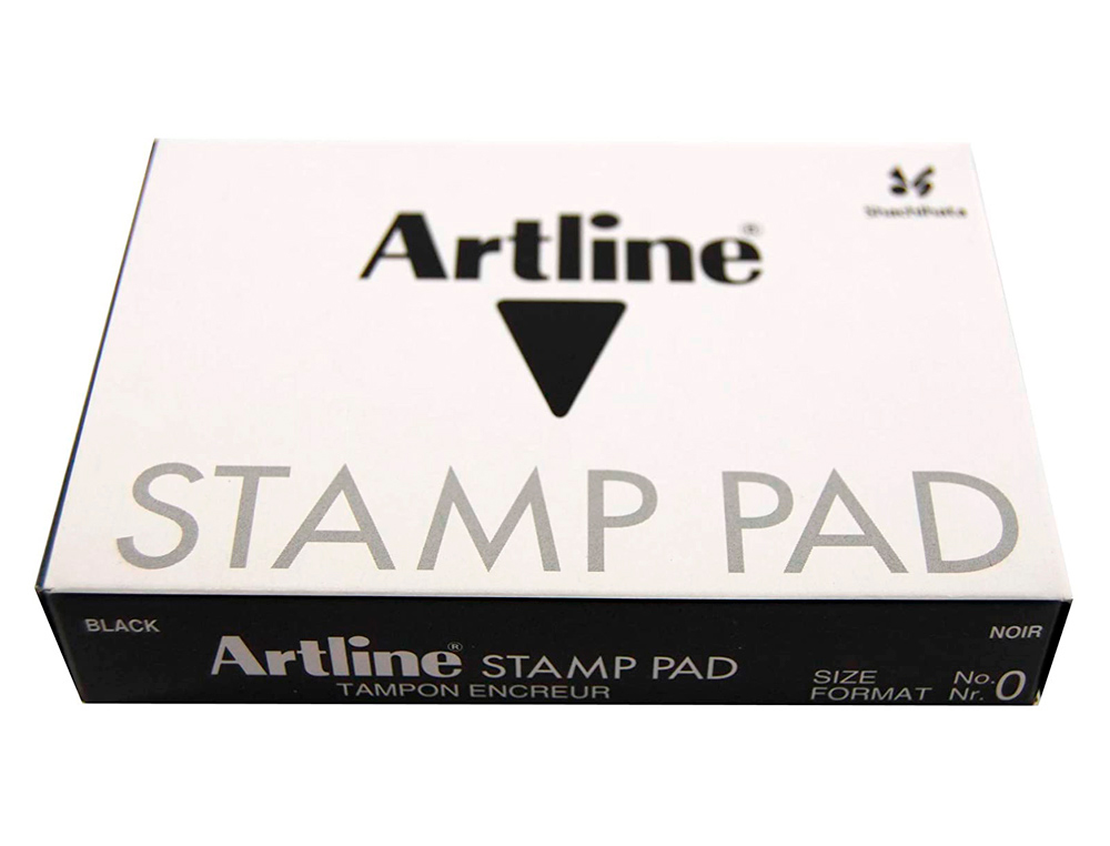 TAMPON ARTLINE N2 NEGRO 87X143 MM