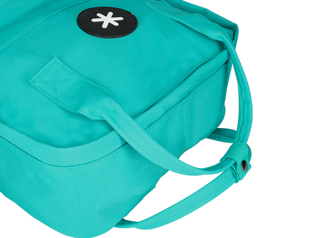 MOCHILA ANTARTIK 2 ASAS Y BOLSILLOS EXTERIORES MENTA 300X115X390 MM