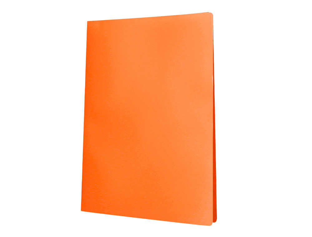 CARPETA LIDERPAPEL ESCAPARATE 30 FUNDAS POLIPROPILENO DIN A4 NARANJA FLUOR OPACO