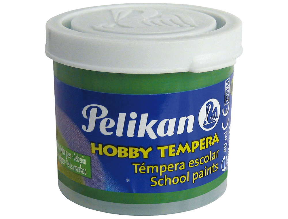 TEMPERA HOBBY 40 CC VERDE AMARILLO -N.155