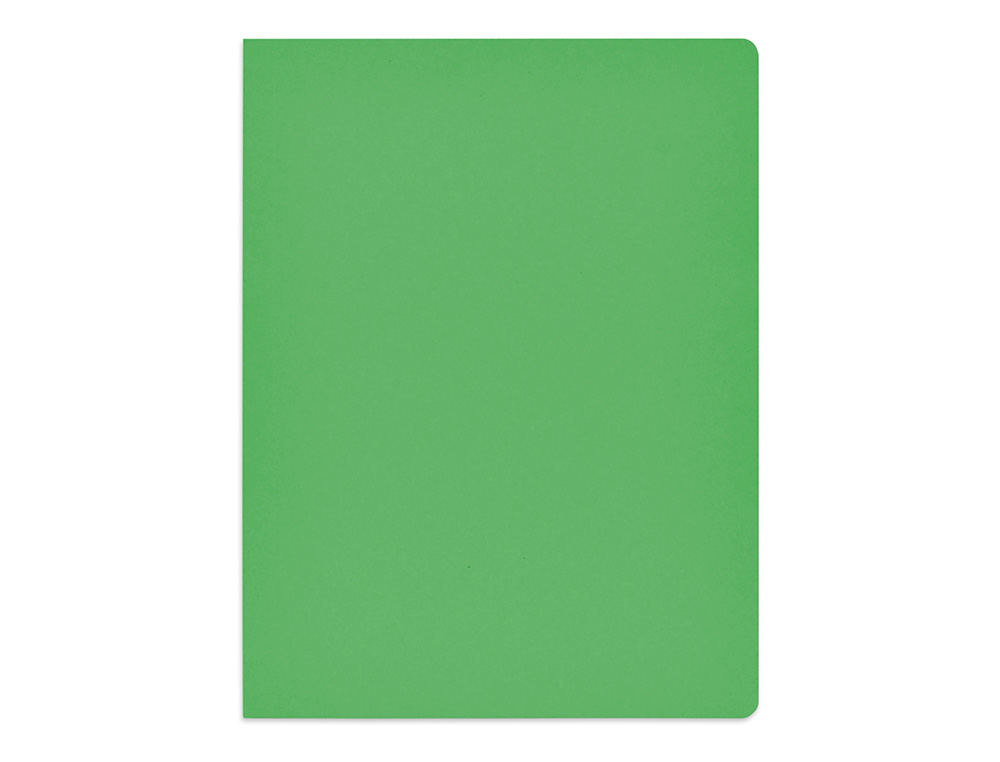 SUBCARPETA CARTULINA GIO SIMPLE INTENSO FOLIO VERDE 230G/M2
