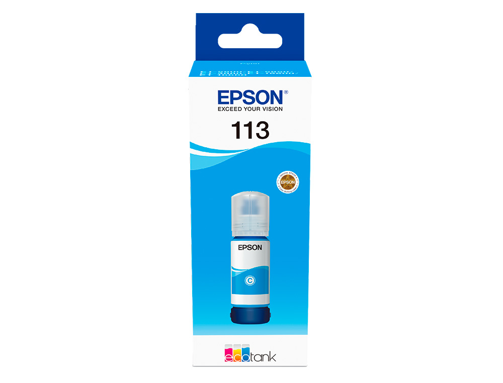 INK-JET EPSON ECOTANK 113 SERIES CIAN