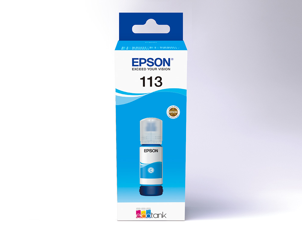INK-JET EPSON ECOTANK 113 SERIES CIAN