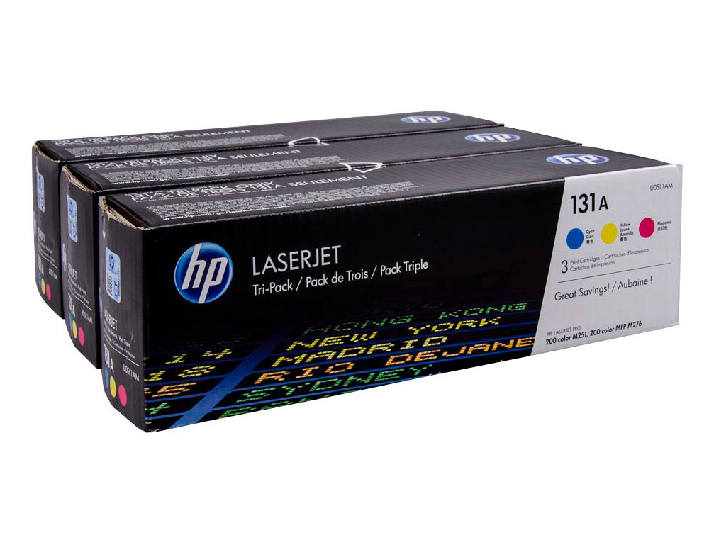 TONER HP N 131A PACK 3TONER CIAN/MAGENTA/AMARILLO