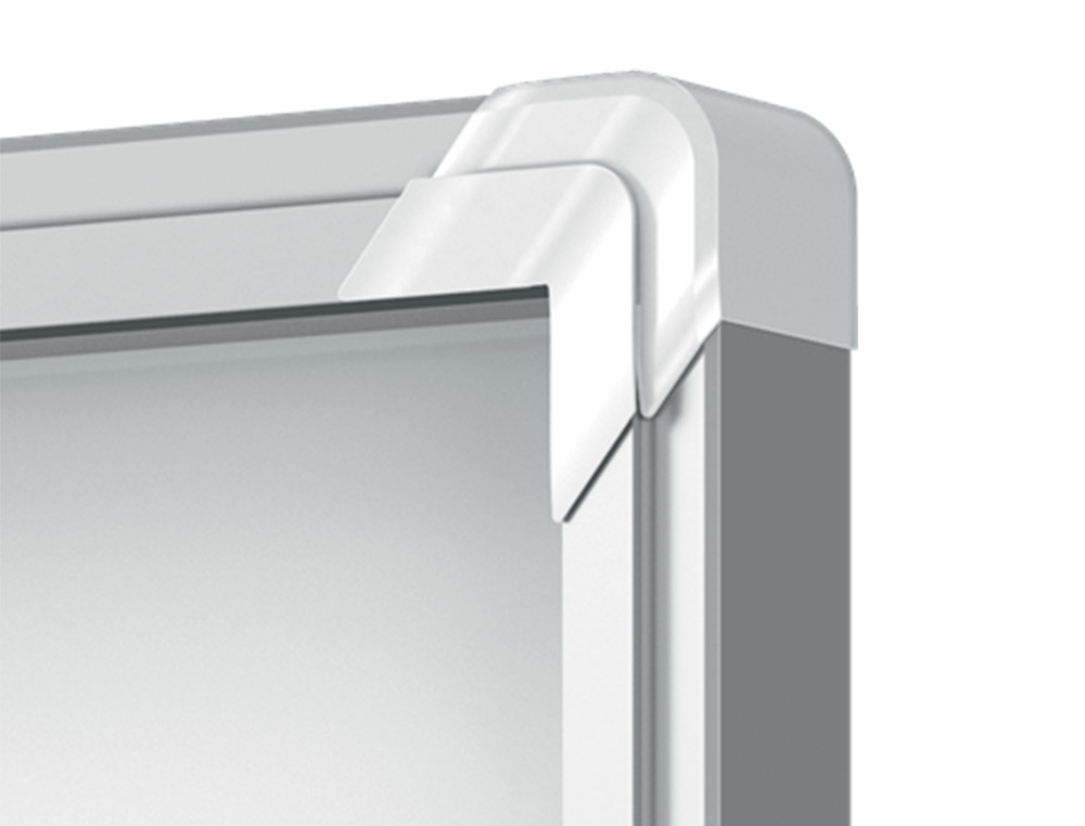 VITRINA DE ANUNCIOS NOBO PREMIUM PLUS MAGNETICA CON PUERTA CORREDERA 8 X DIN A4 689X972X54 MM