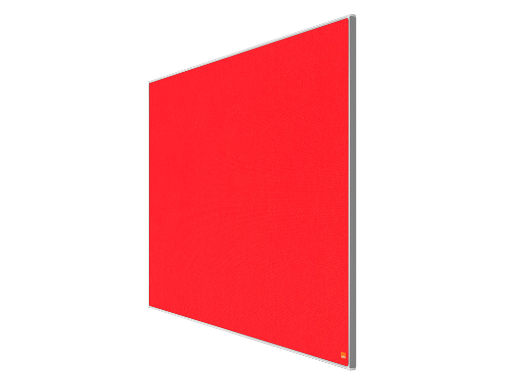 TABLERO DE ANUNCIOS NOBO IMPRESSION PRO FIELTRO ROJO FORMATO PANORAMICO 55