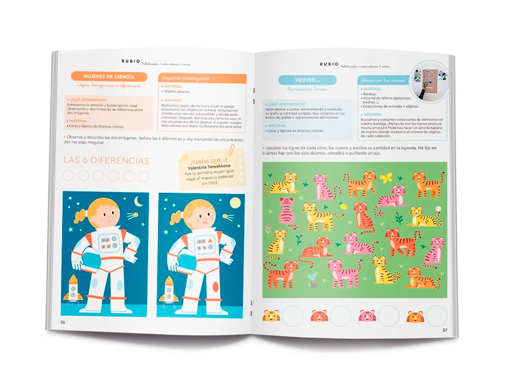 CUADERNO RUBIO HABILIDADES MATEMATICAS + 4 AÑOS