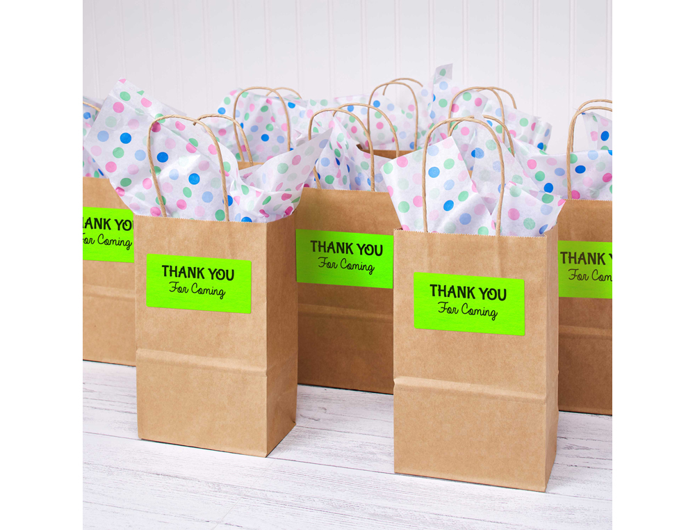 ETIQUETA ADHESIVA TICO AMARILL O FLUORESCENTES PERMANENTE FSCLASER/INKJET/FOTOCOPIA REDONDA63,5 MM CAJA DE 840 UNIDADES