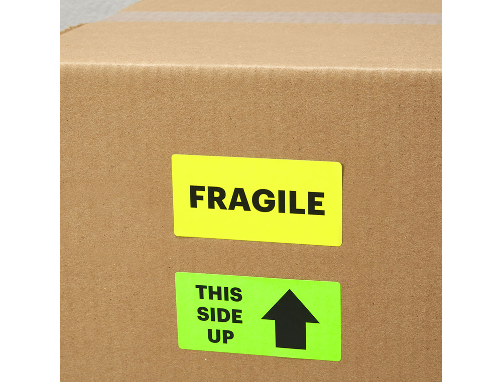 ETIQUETA ADHESIVA TICO AMARILL O FLUORESCENTES PERMANENTE FSCLASER/INKJET/FOTOCOPIA REDONDA63,5 MM CAJA DE 840 UNIDADES