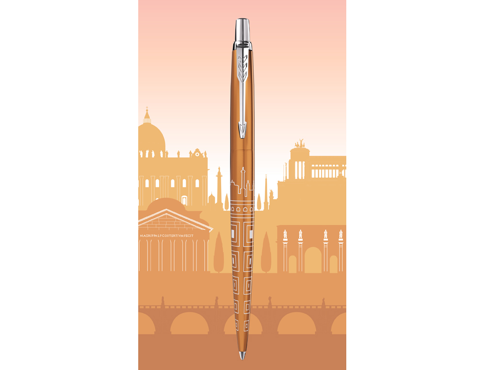 BOLIGRAFO PARKER JOTTER AROUND THE WORLD ROMA COBRE