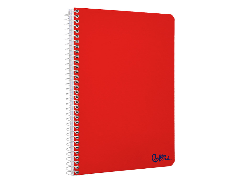 CUADERNO ESPIRAL LIDERPAPEL A5 SMART TAPA BLANDA 80H 75GR PAUTA 3,5MM CON MARGEN COLORES SURTIDOS