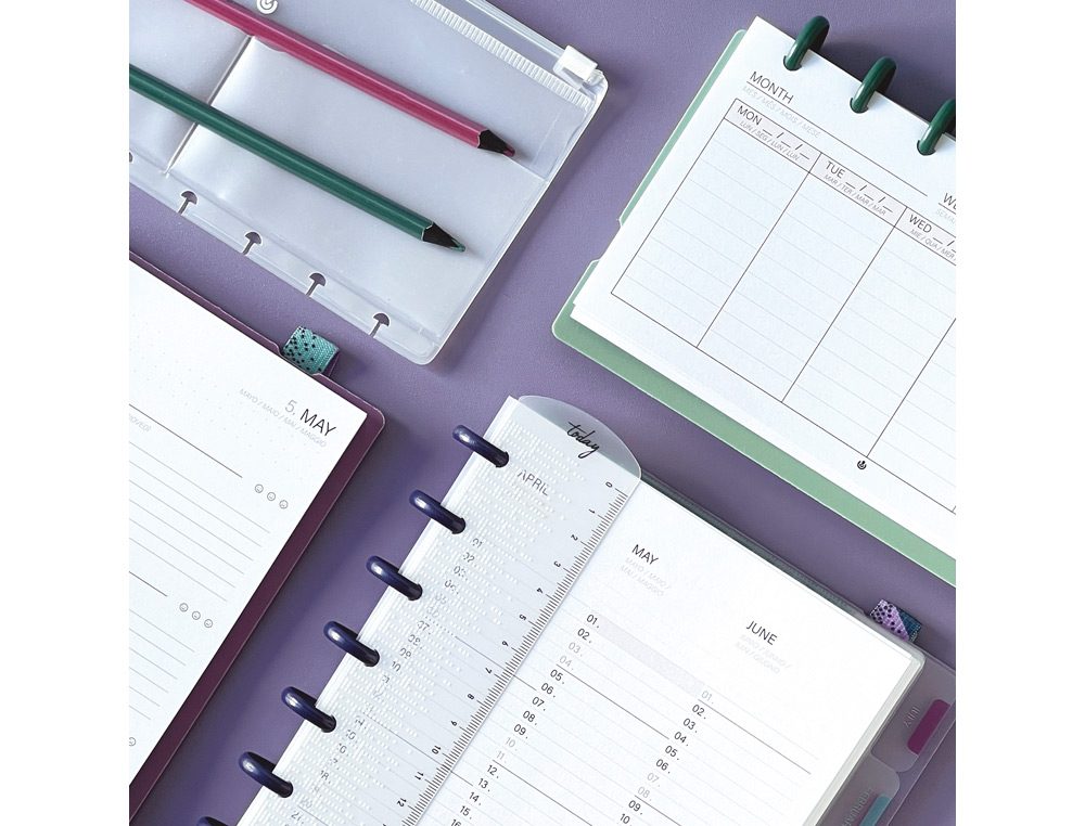 ESTUCHE CARCHIVO INGENIOX SLIM BAG MY PLANS PARA PLANIFICADOR TAMAO A5