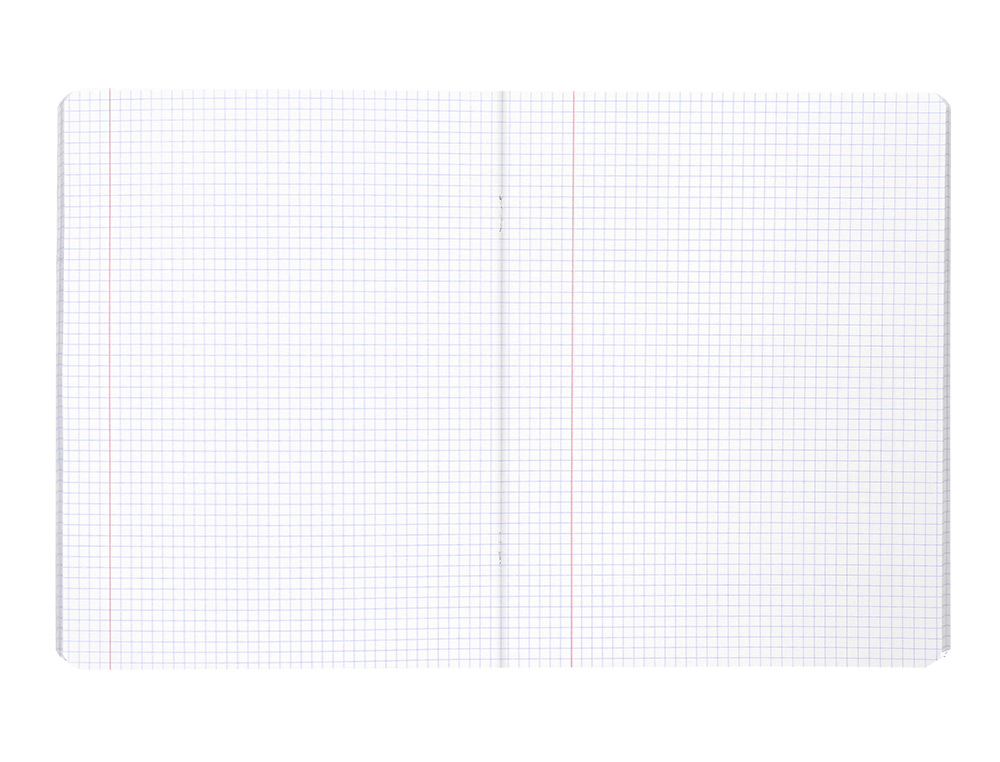 LIBRETA LIDERPAPEL SCRIPTUS A5 PLUS 48 HOJAS 90GR CUADRO 4MM CON MARGEN