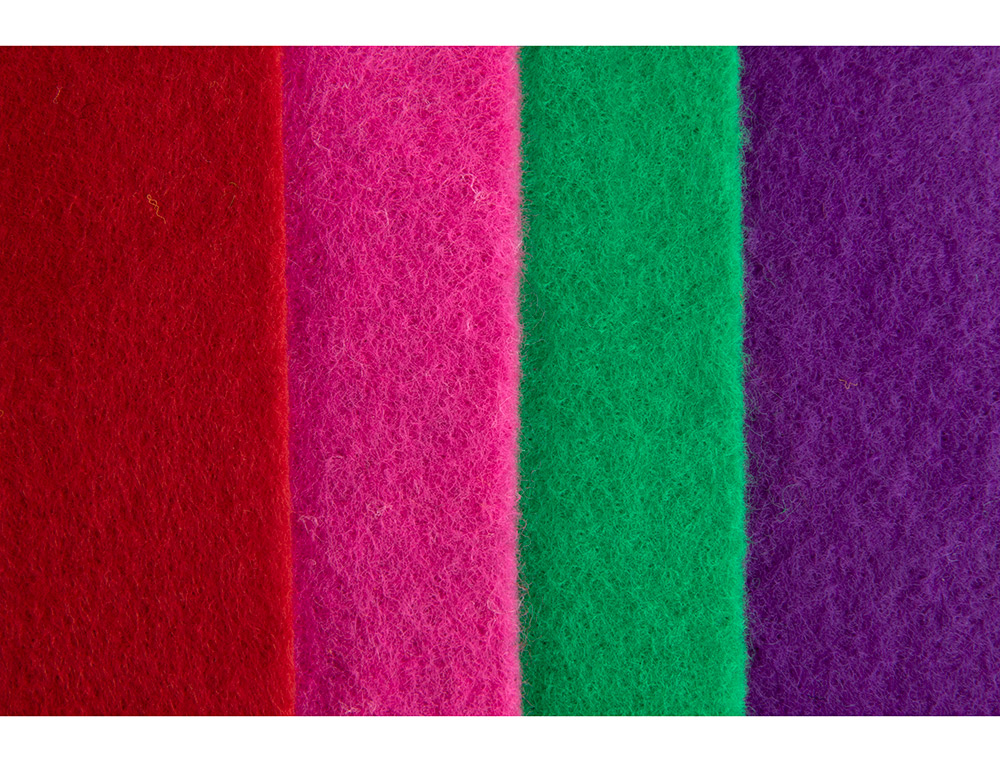 FIELTRO LIDERPAPEL 50X70CM ROSA 160G/M2