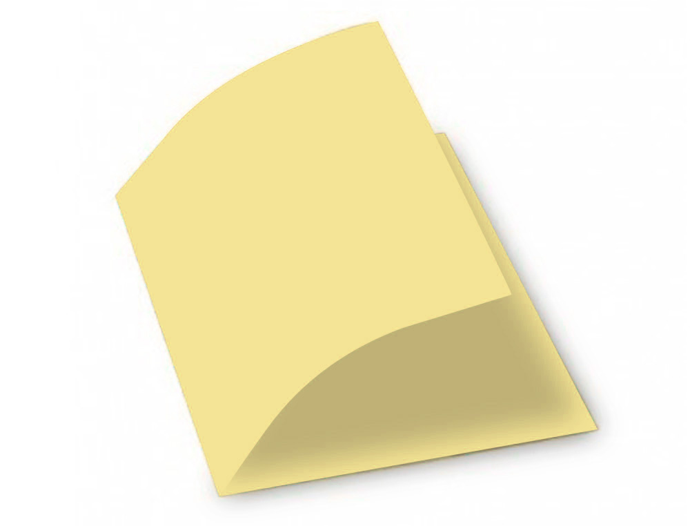 SUBCARPETA CARTULINA GIO DIN A4 AMARILLO PASTEL 180 G/M2