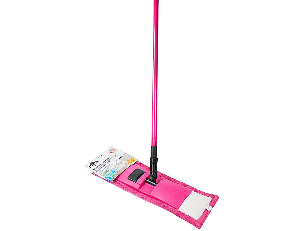 MOPA MICROFIBRA BASIC CON MANGO TELESCOPICO ROTACION 360