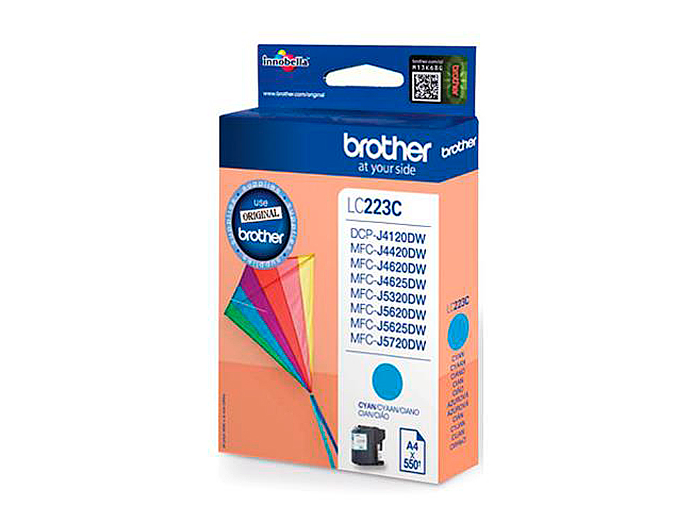 INK-JET BROTHER LC-223CBP CIAN DCP4120DW MFCJ4420DW MFCJ4620DW MFCJ5320DW 550 PAG