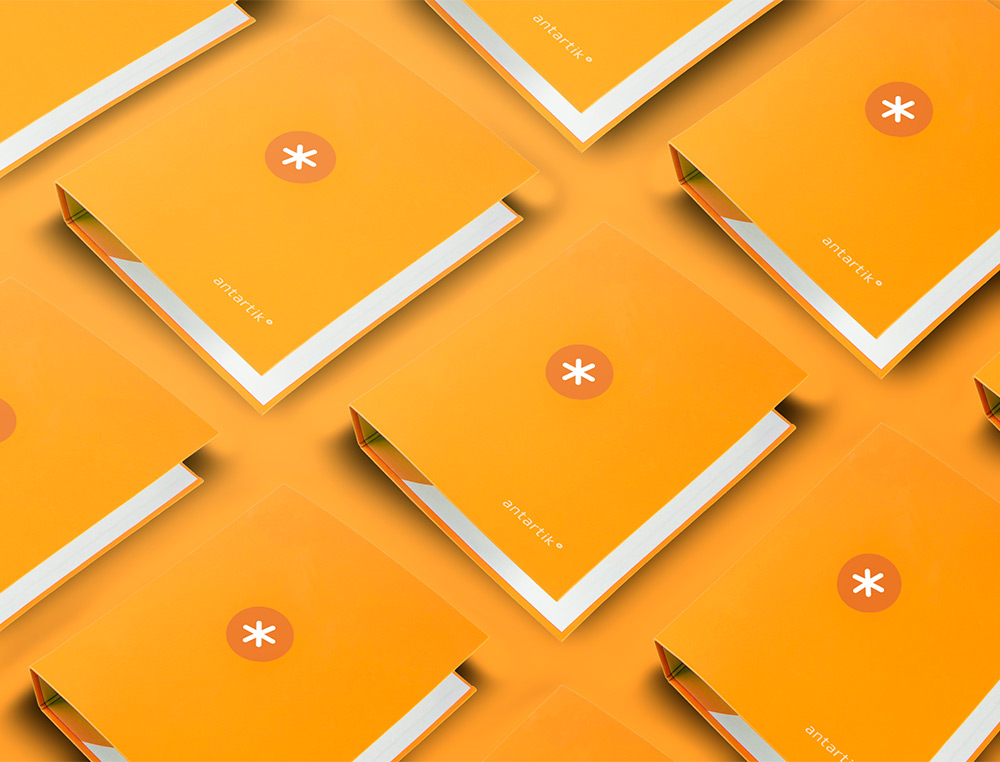 CARPETA 4 ANILLAS 40 MM MIXTAS ANTARTIK A4 FORRADA COLOR MOSTAZA