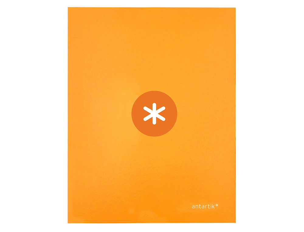 CARPETA 4 ANILLAS 40 MM MIXTAS ANTARTIK A4 FORRADA COLOR MOSTAZA