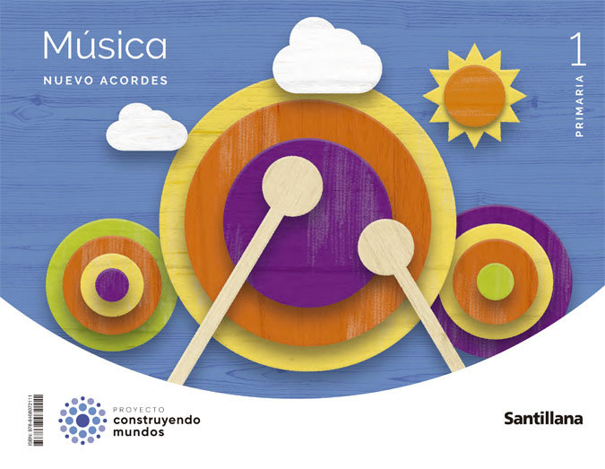 MUSICA 1EP NUEVO ACORDES 22 ACORDES. SANTILLANA